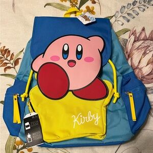 Kirby Nintendo Warp Star 17” Backpack